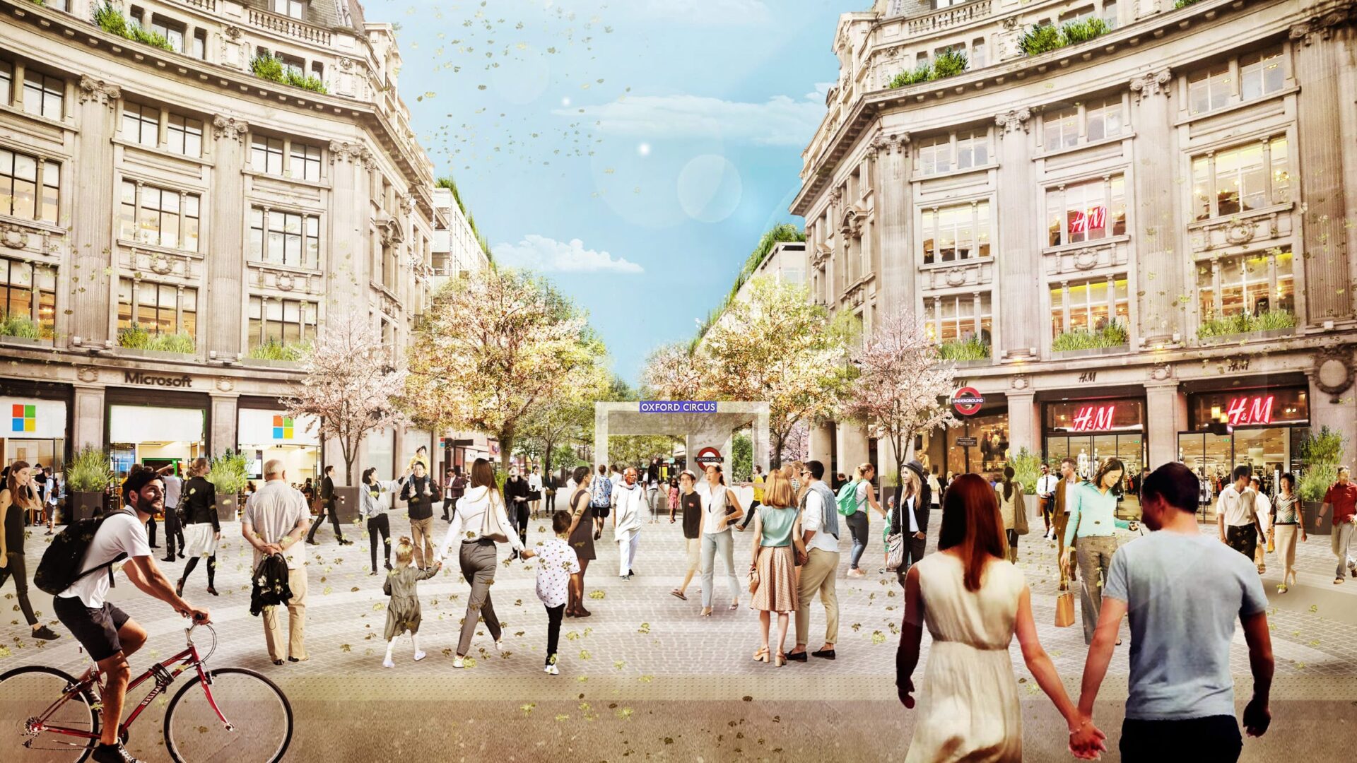 The New Oxford Street – From Traffic to Tranquillity