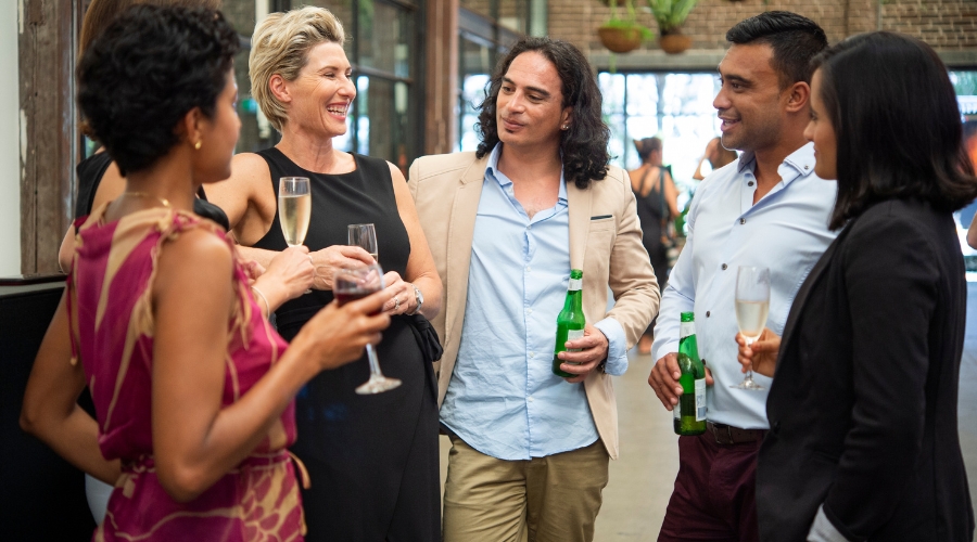 after-work networking