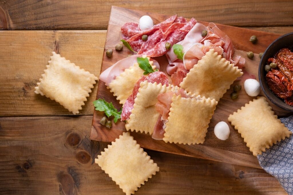 Traditional Gnocco Fritto